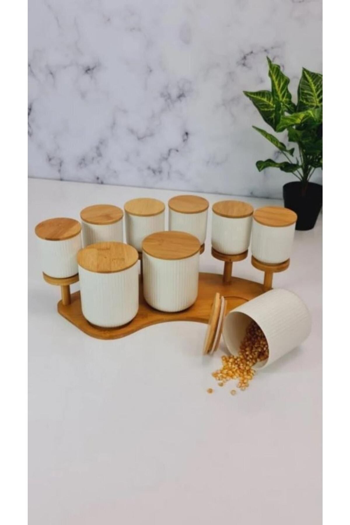Porselen Baharat Takımı