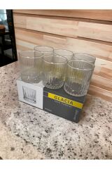 6 Lı Set Viski Bardağı Bardağı 200 Ml