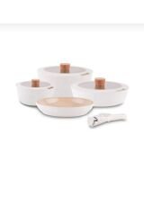 Arow Arlo 7  Parça Döküm Tencere Seti