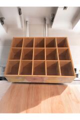 Balsa 15 Bölmeli Bambu Düzenleyici  32X25X8.6 CM