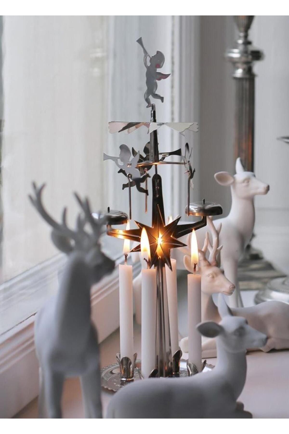 The Mia Angel Metal Mumluk Gümüş