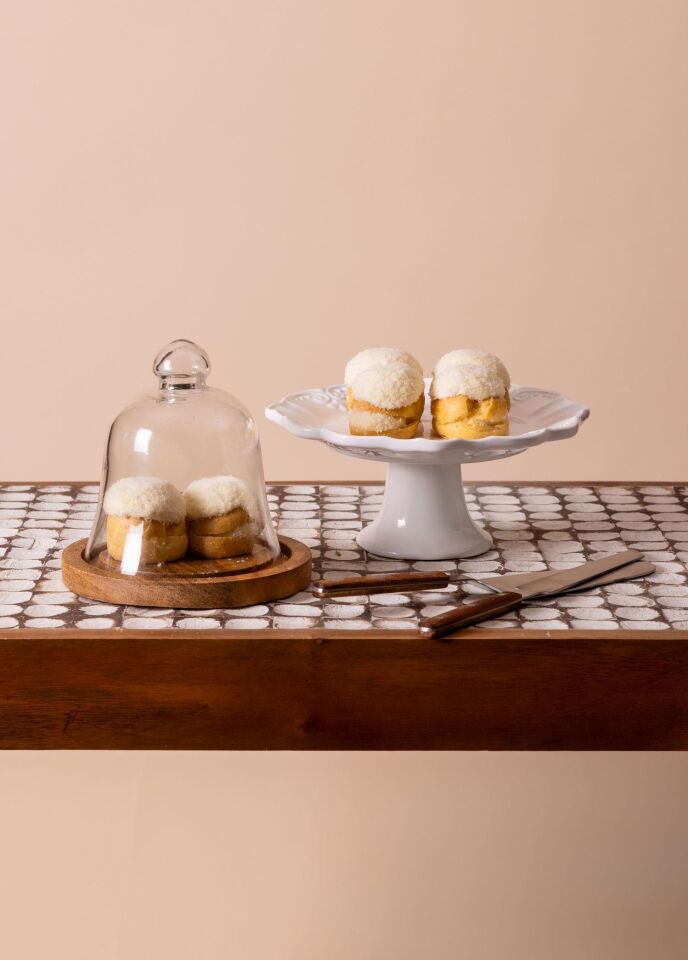 The Mia Madera Kek Saklama Fanusu 20x21x21 cm