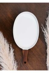 The Mia Woody Porselen Servis 40x20 cm