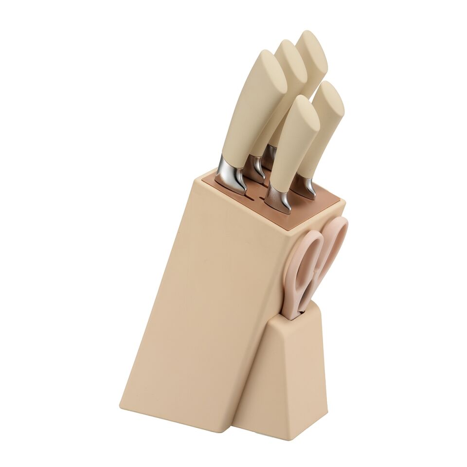 Arow Lüx Pamela Standlı 7 Parça Bıçak Seti