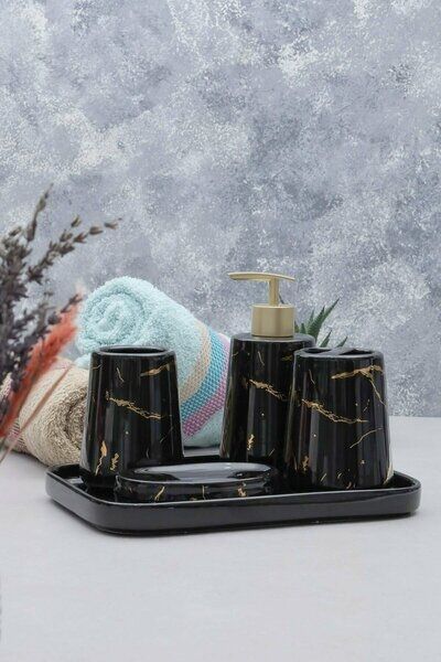 Arow Porselen Banyo Takımı  5 Parça