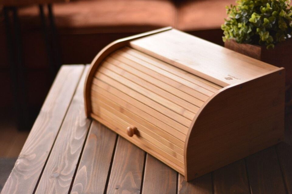 Bambum Vitalis Büyük Ekmek Saklama Kutusu