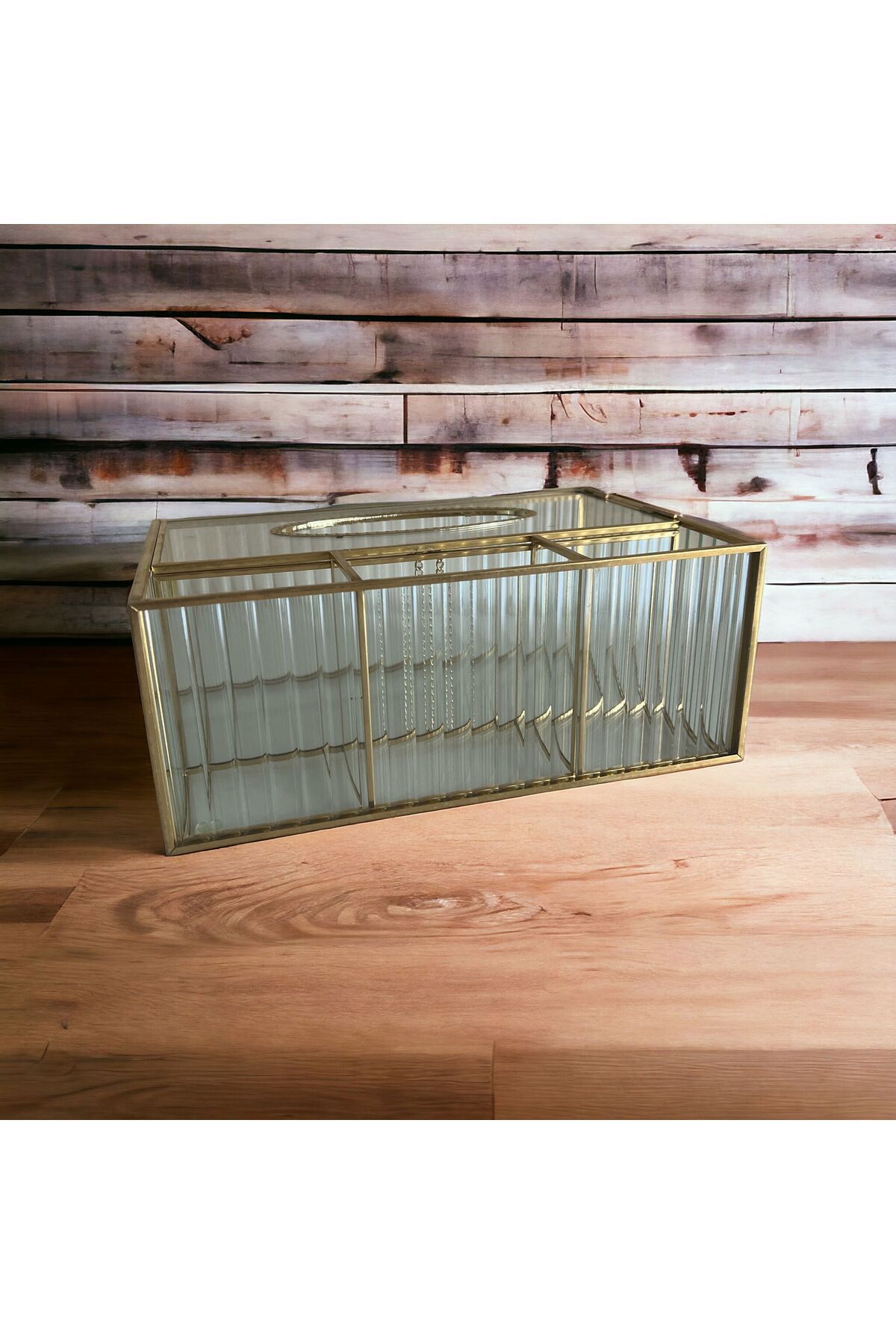 MİEN CAM MAKYAJ KUTUSU VE ORGANİZER 17X25X10
