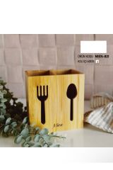Mien Tezgah Üzeri Bambu Kaşıklık