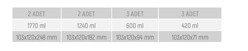 Arow 10 Parça Şarjlı Vakum Pompalı Akrilik Kavanoz Seti