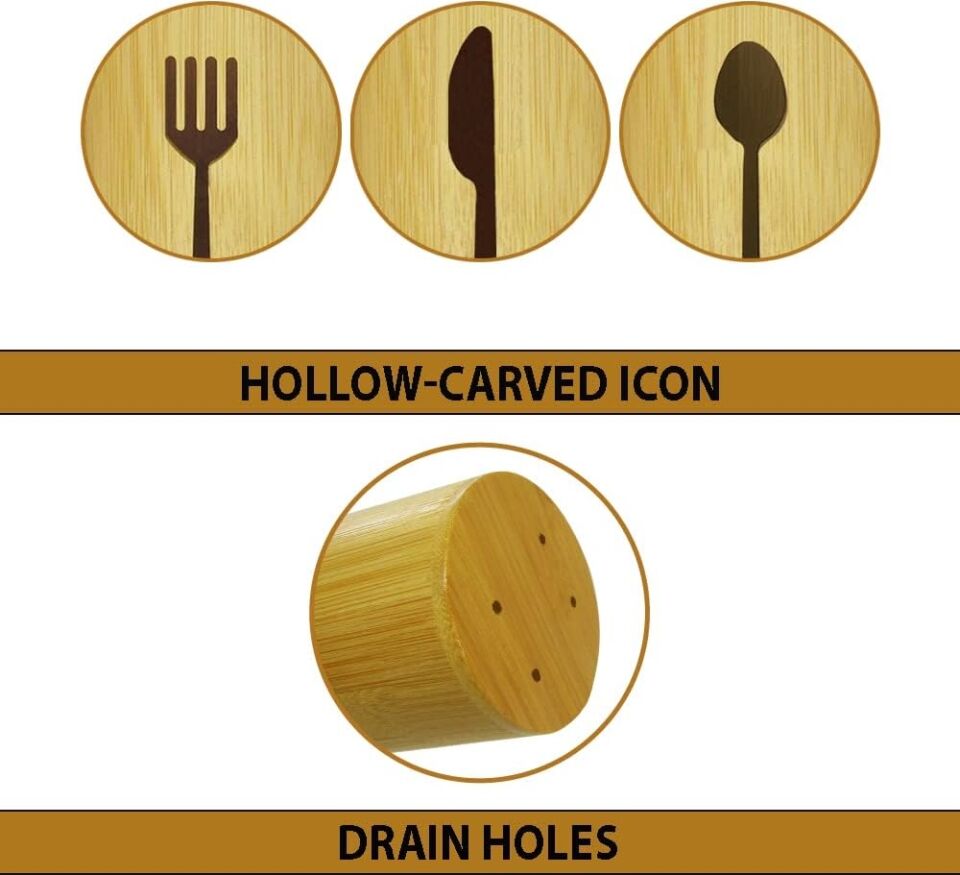 Mien 3 'lü Bambu Kaşıklık Seti