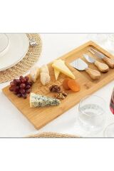 Mien Bambu Bıçaklı Peynir Tabağı