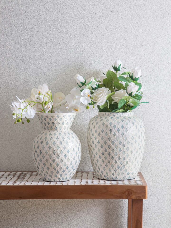 The Mia Sedef Vazo 30x35 cm