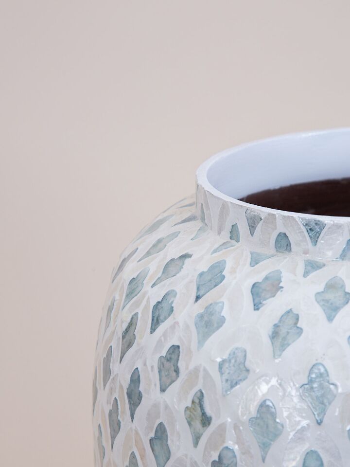 The Mia Sedef Vazo 30x35 cm