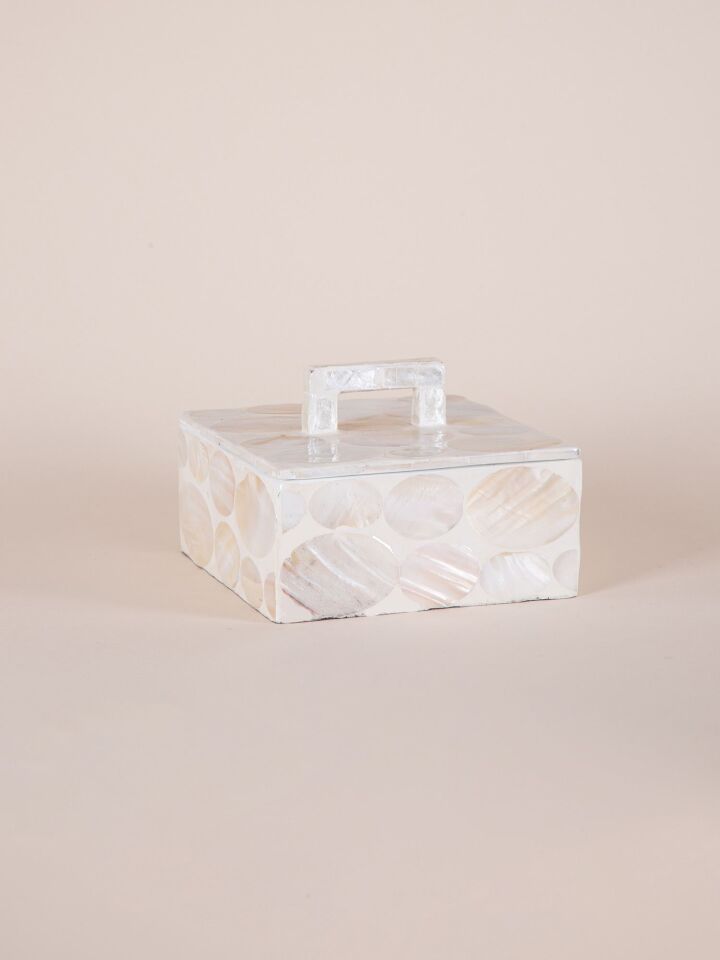 THE MİA Sedef Kutu 16x16 cm