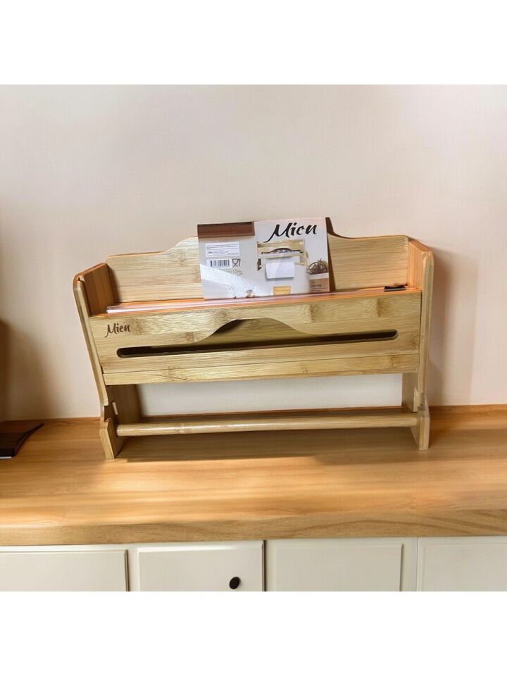 Mien Bambu Standlı Streç Folyo Kesici Kağıt Havluluk Seti