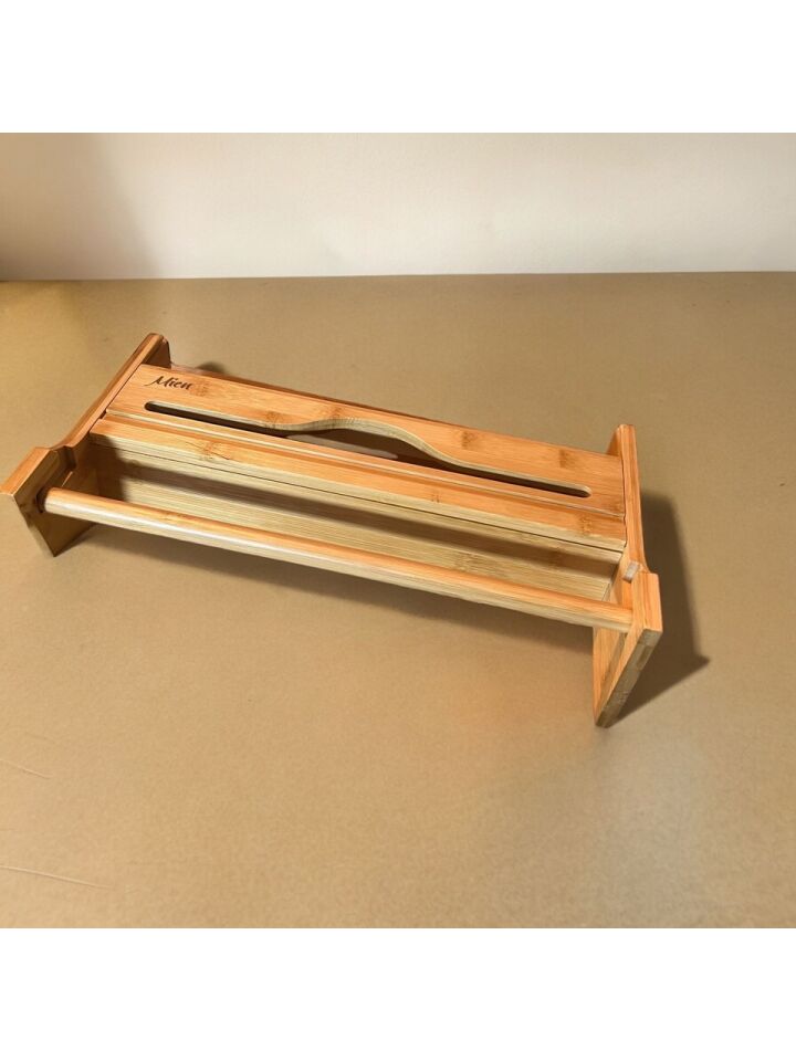 Mien Bambu Standlı Streç Folyo Kesici Kağıt Havluluk Seti