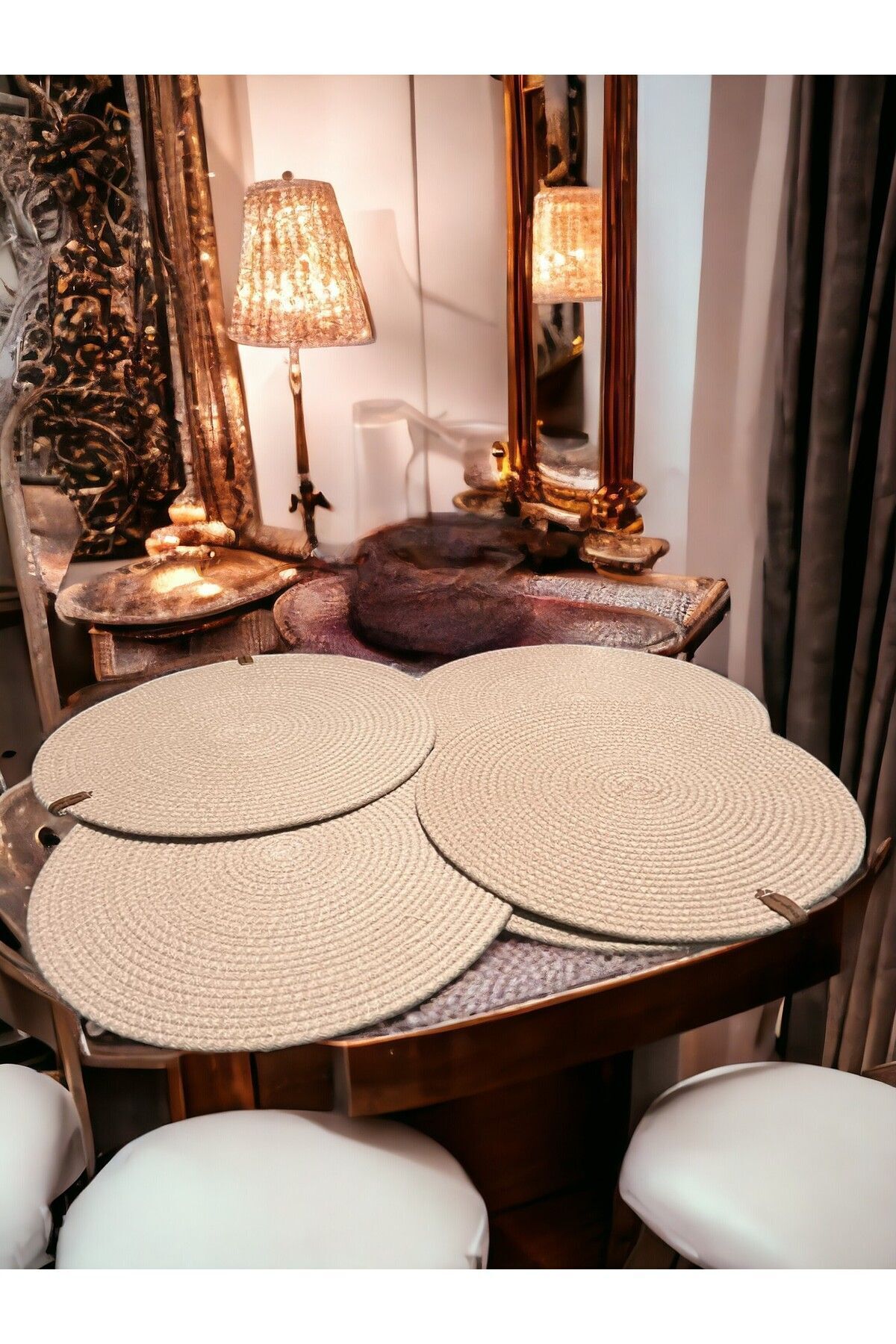 El Örgüsü 6 lı Set Supla 35 Cm KREM