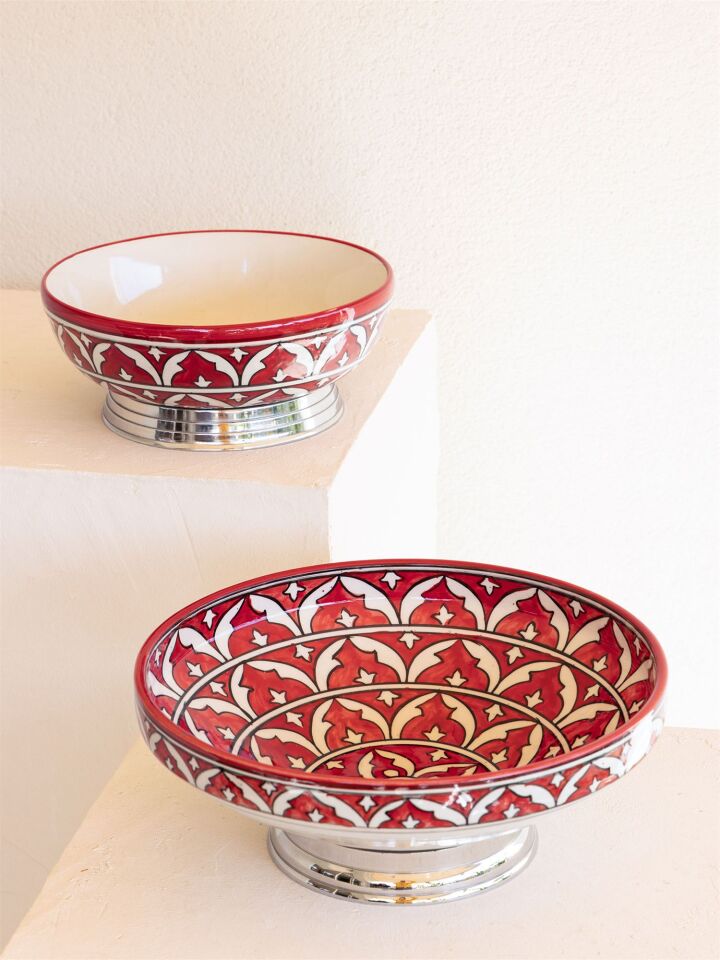 The Mia Corallo Salata Kasesi 25x25x11 cm KIRMIZI