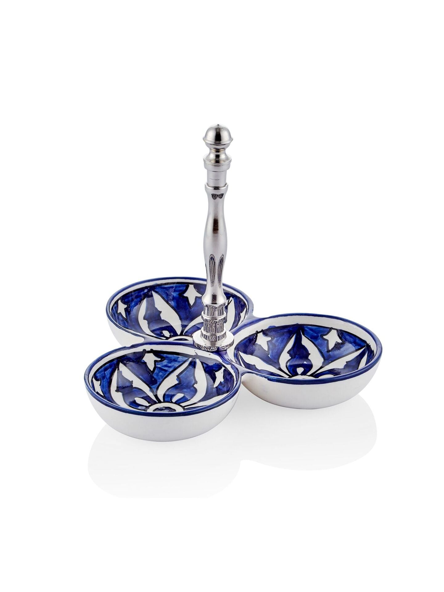 The Mia Corallo Çerezlik  3 Bölmeli 19x19x19 cm