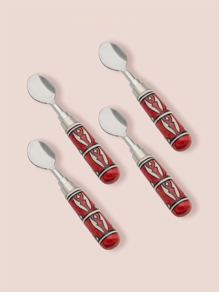 The Mia Corallo Dondurma Kaşığı 4 lü Set