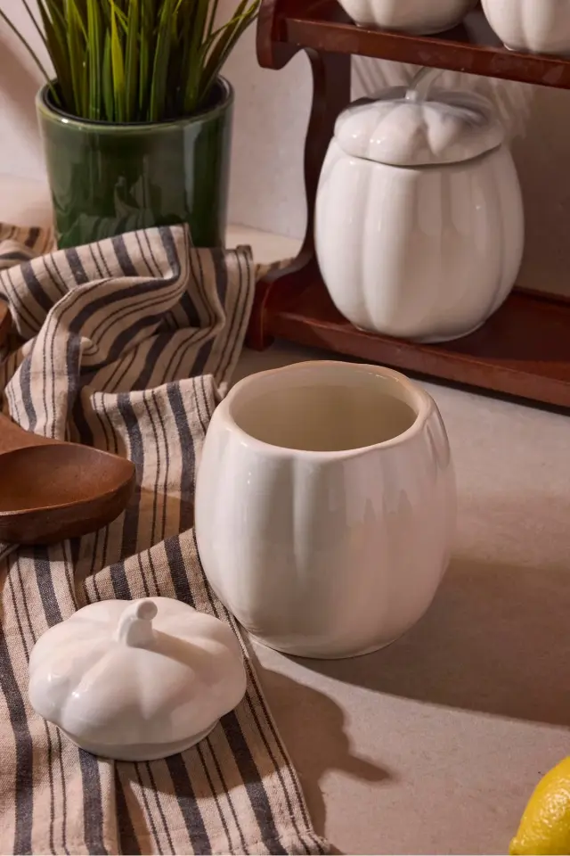 Perotti Pumpkin 7'li Tepsili Çok Amaçlı Baharatlık Seti