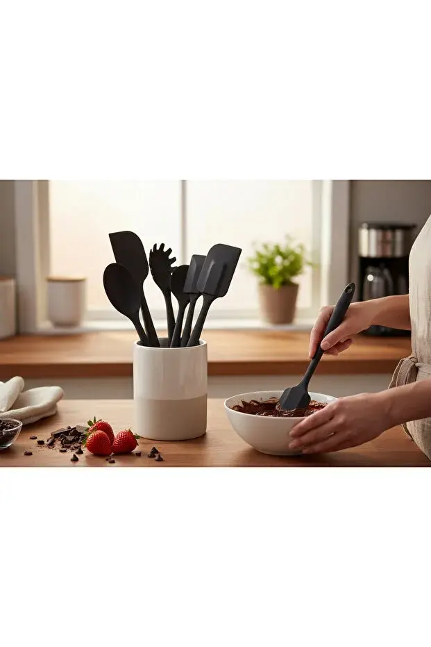 Silikon Spatula Seti 6 Parça