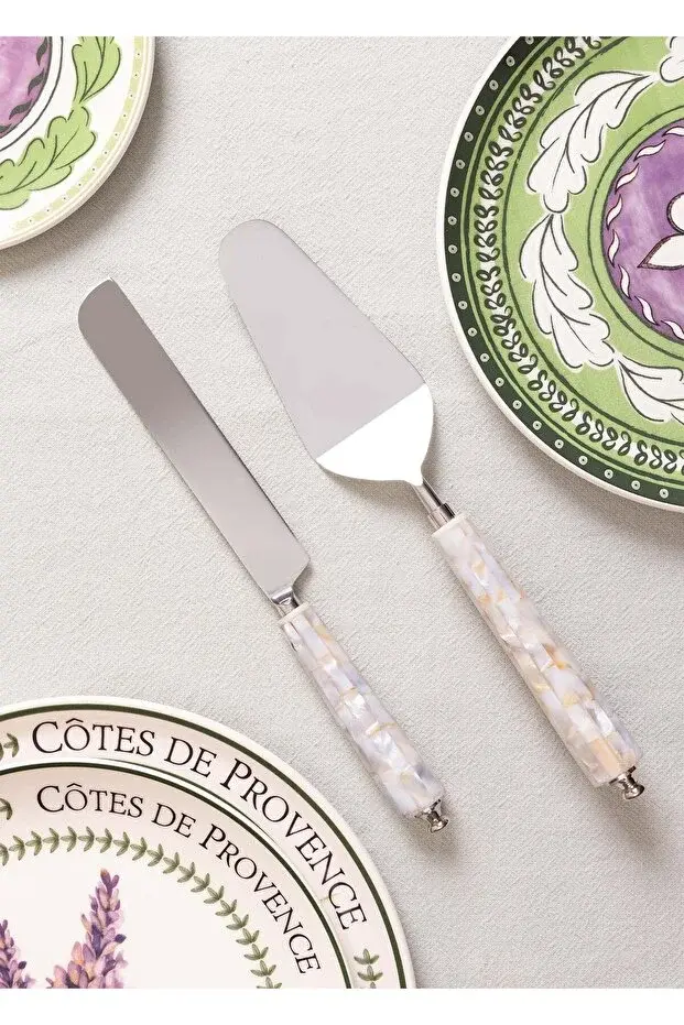 The Mia Pearl Pasta Servis Takımı 2 Parça