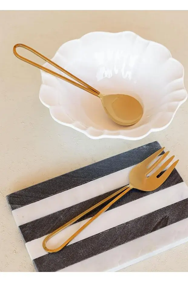 The Mia Stillo Salata Servis Takımı 2 Parça