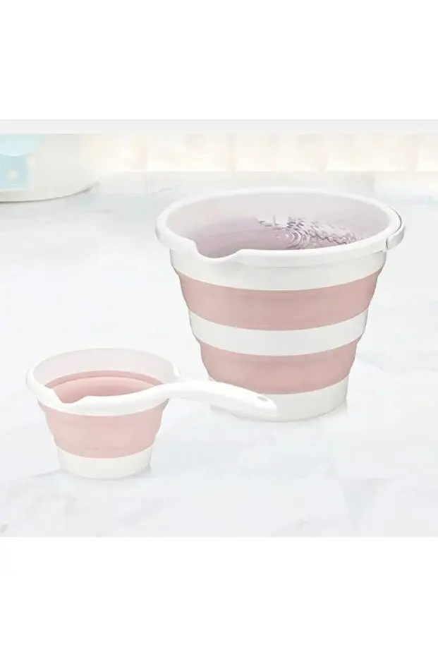 Hobby Life Katlanır Kova Maşraba 2 Li Set Pembe