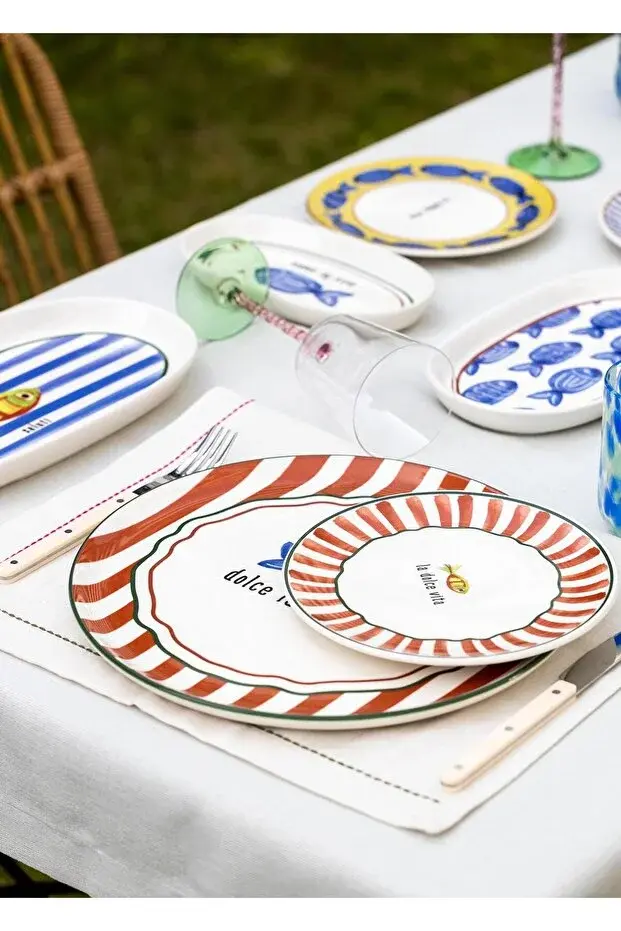 The Mia Fish Servis Tabağı 30 Cm