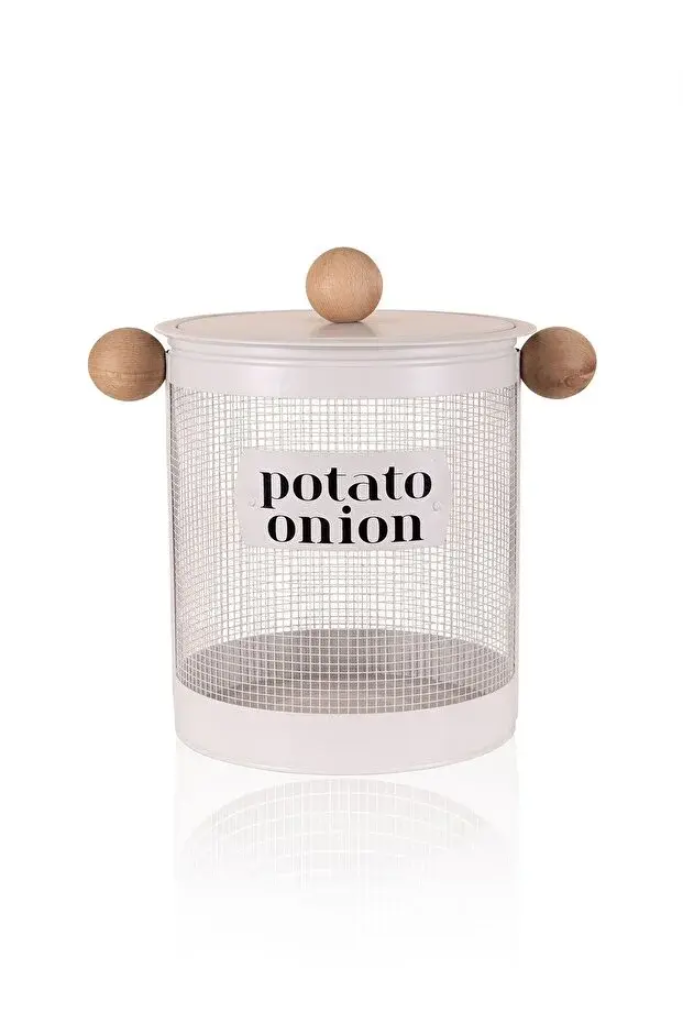 The Mia Stripe Patates Soğan Kabı 36x36 cm