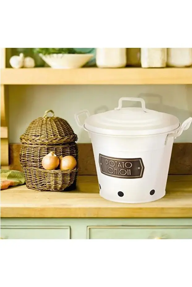 The Mia Galvaniz Patates Soğan Kovası