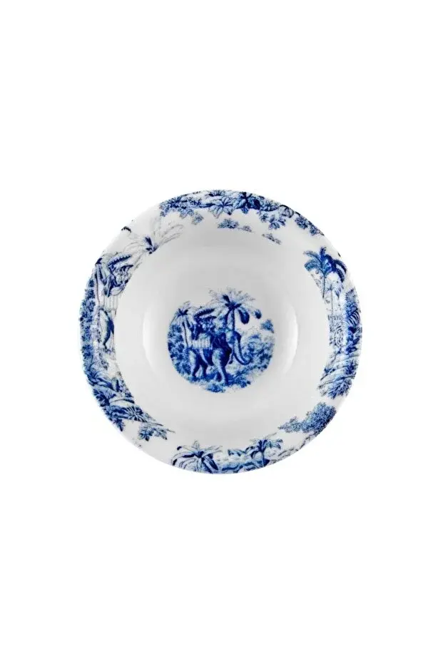 The Mia Colonie Mavi Porselen Yemek Seti 24 Parça