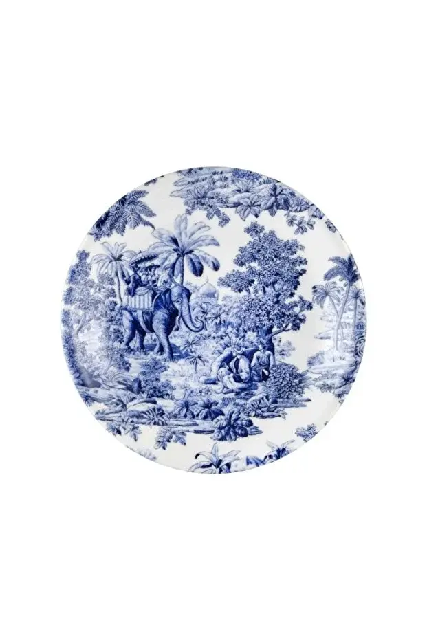 The Mia Colonie Mavi Porselen Yemek Seti 24 Parça