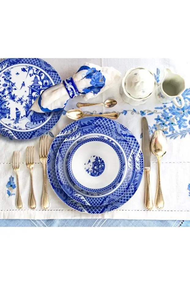 The Mia  Chinoi Porselen Yemek Seti 24 Parça
