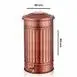 The Mia Bakır Kaplama Çöp Kovası Mutfak 24 Lt