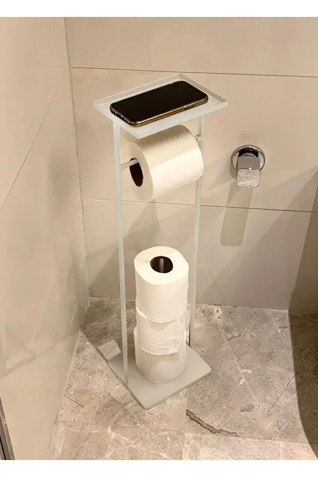 The Mia Tepsili Tuvalet Kağıdı Standı 54x15x12 Cm