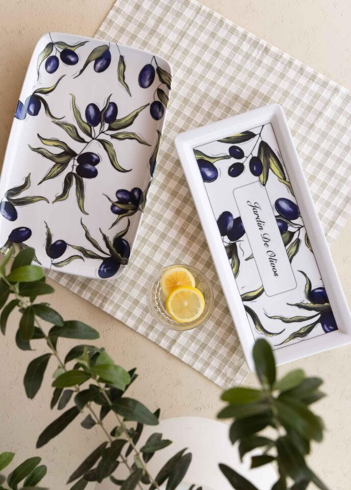 The Mia Olivos Kahvaltı Takımı 6 Kişilik 15 Parça Set