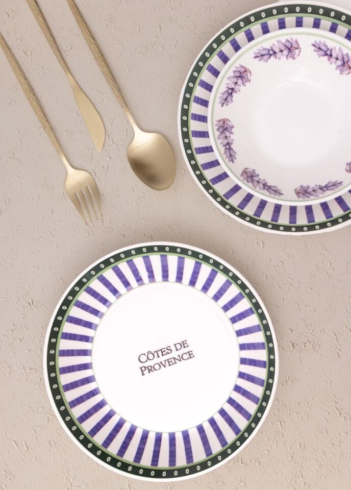 The Mia Provence Yemek Takımı 6 Kişilik 24 Parça