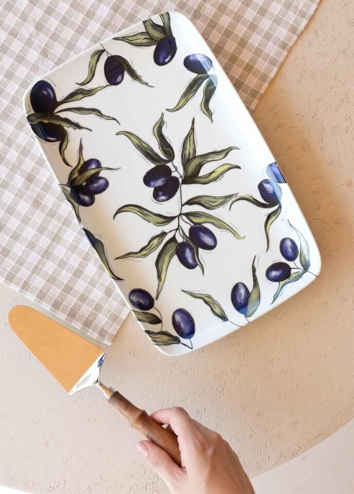 The Mia Olivos 6 Kişilik Yemek Takımı 31 Parça Set