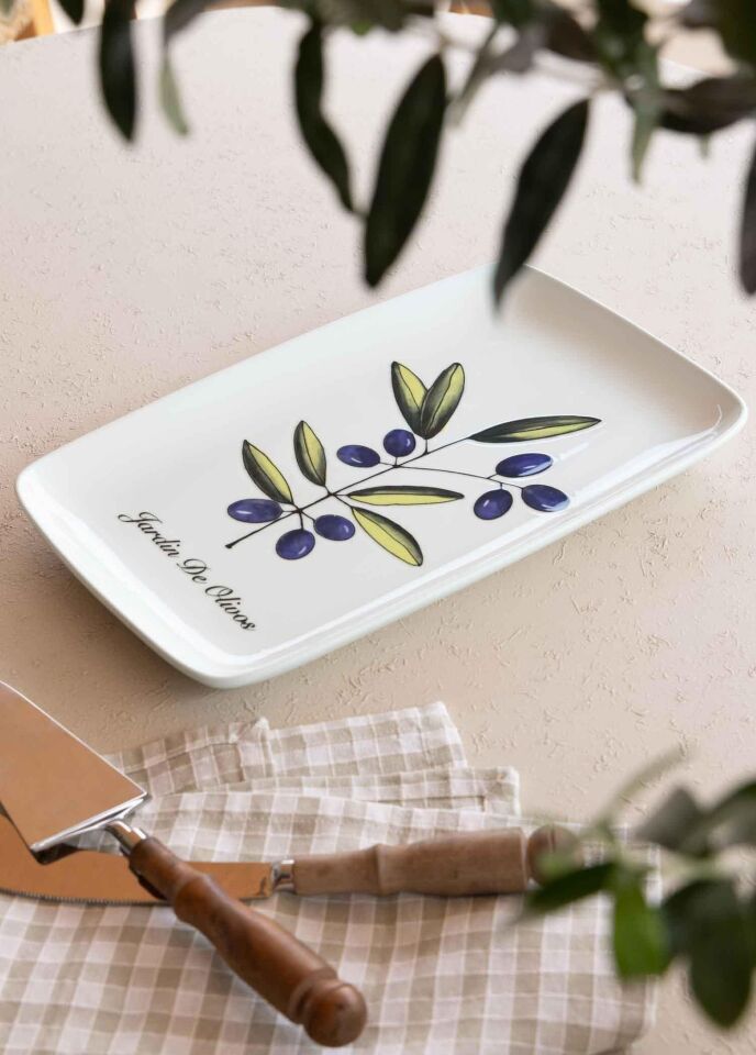 The Mia Olivos 6 Kişilik Yemek Takımı 31 Parça Set