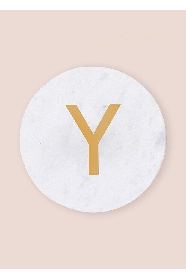 The Mia Mermer Bardak Altlığı Y