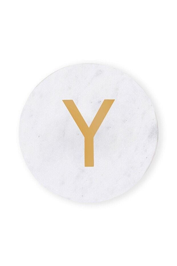 The Mia Mermer Bardak Altlığı Y