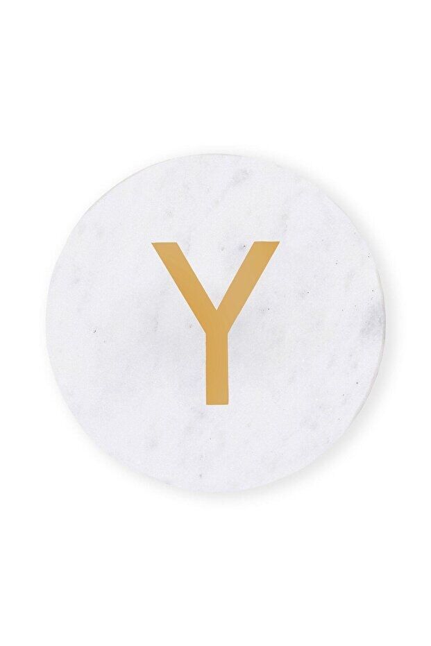 The Mia Mermer Bardak Altlığı Y