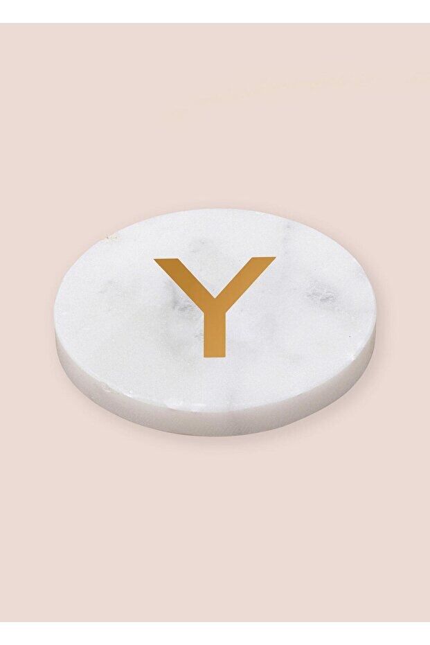 The Mia Mermer Bardak Altlığı Y