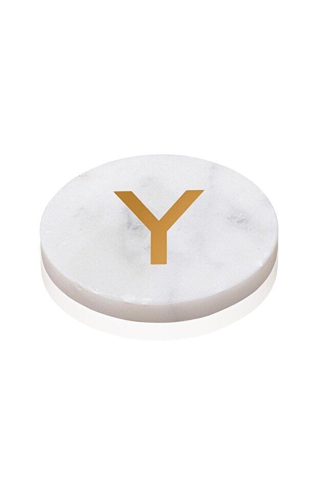 The Mia Mermer Bardak Altlığı Y