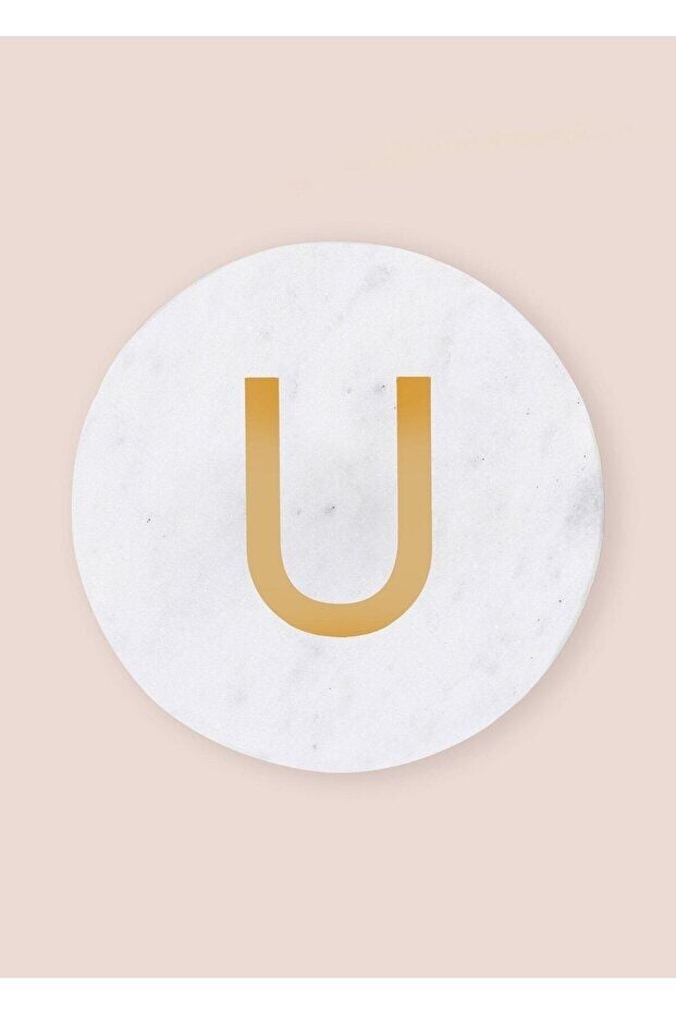 The Mia Mermer Bardak Altlığı U