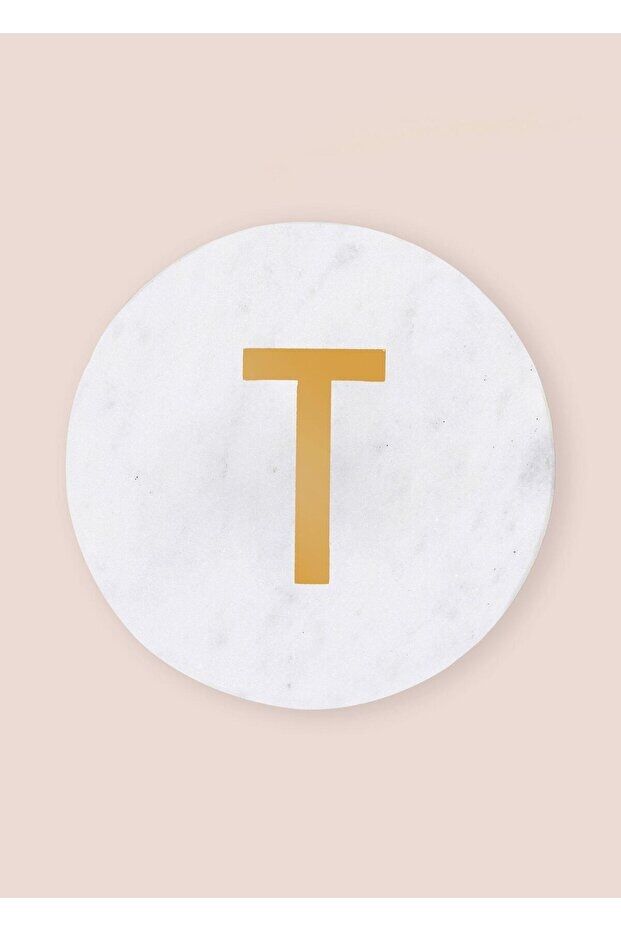 The Mia Mermer Bardak Altlığı T