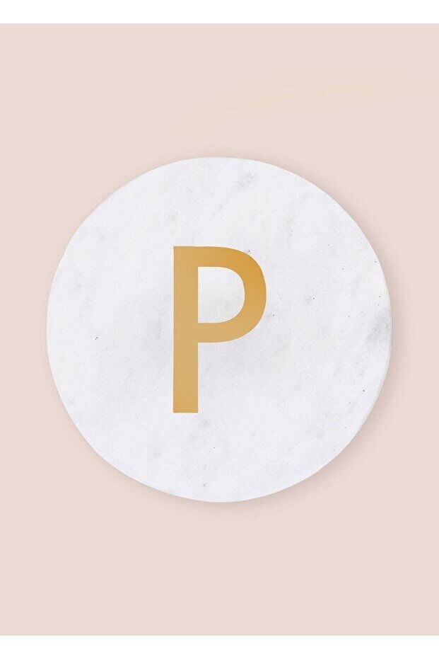 The Mia Mermer Bardak Altlığı P