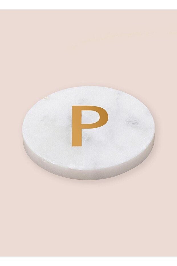 The Mia Mermer Bardak Altlığı P